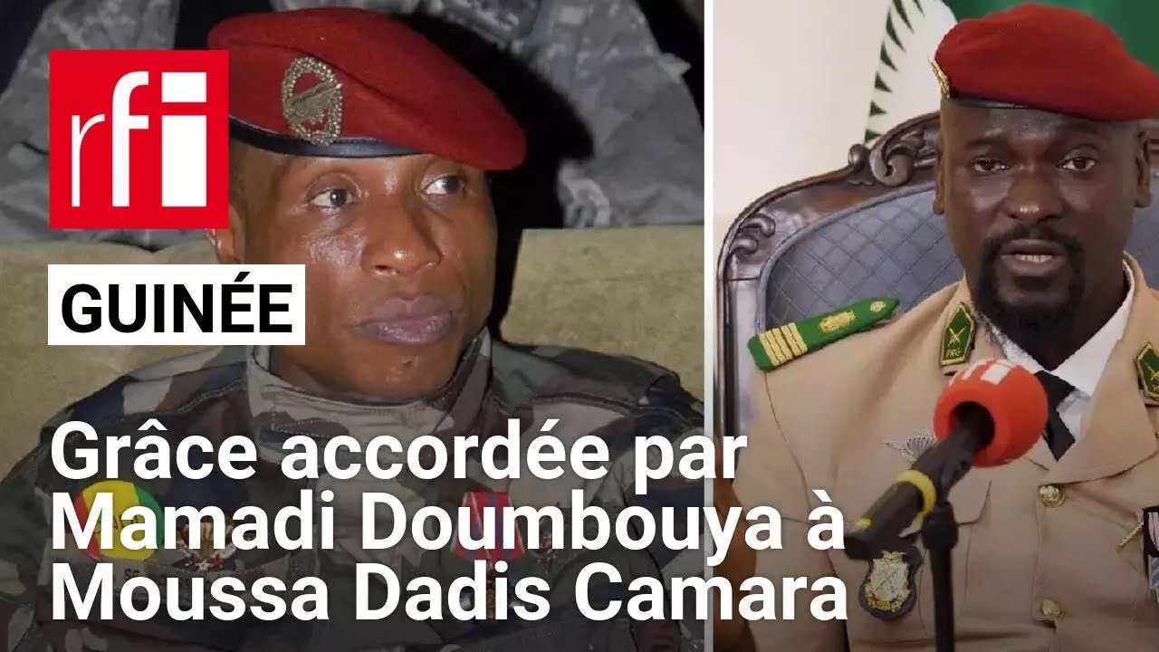 Guinée : la grâce de Moussa Dadis Camara, une décision qui suscite réactions et interrogations