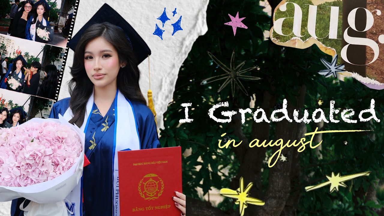 tháng 8 có gì: lễ tốt nghiệp & tuổi mới | august diary vlog