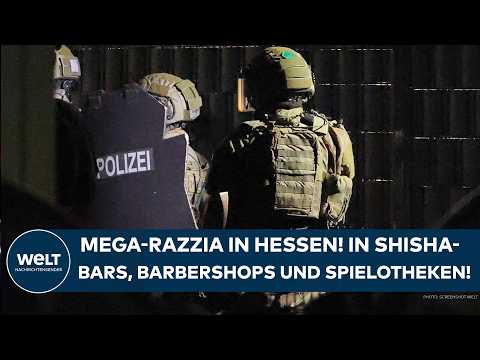HESSEN: Mega-Razzia gegen Sozialleistungsbetrug! Acht Festnahmen in Frankfurt! 600 Einsatzkräfte