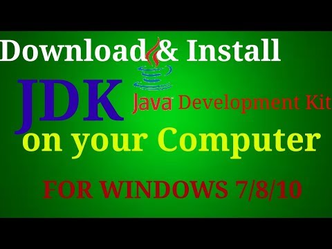 How to Install Java on Windows 7 | How to Download & Install Java on Windows 7/8/10 (64bit/32bit)