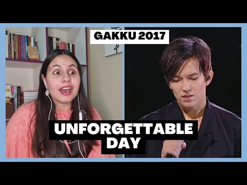Brazilian girl reacts to Dimash - Unforgettable Day (Gakku 2017)