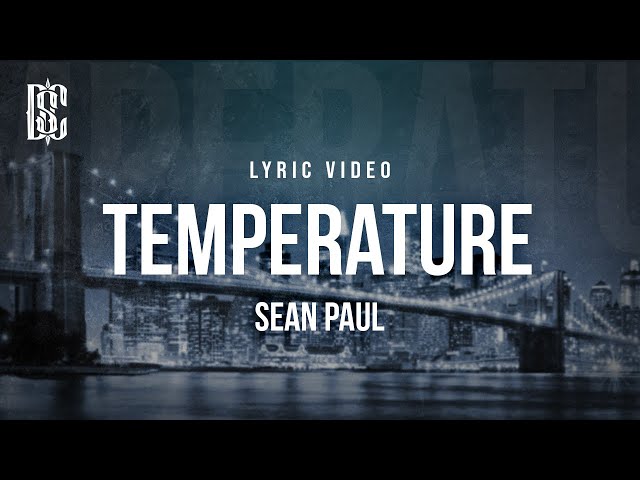 Sean Paul - Temperature | Lyrics class=