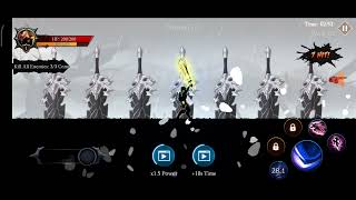 نلعب لعبة shadow fight heroes 3 dark legend  screenshot 5