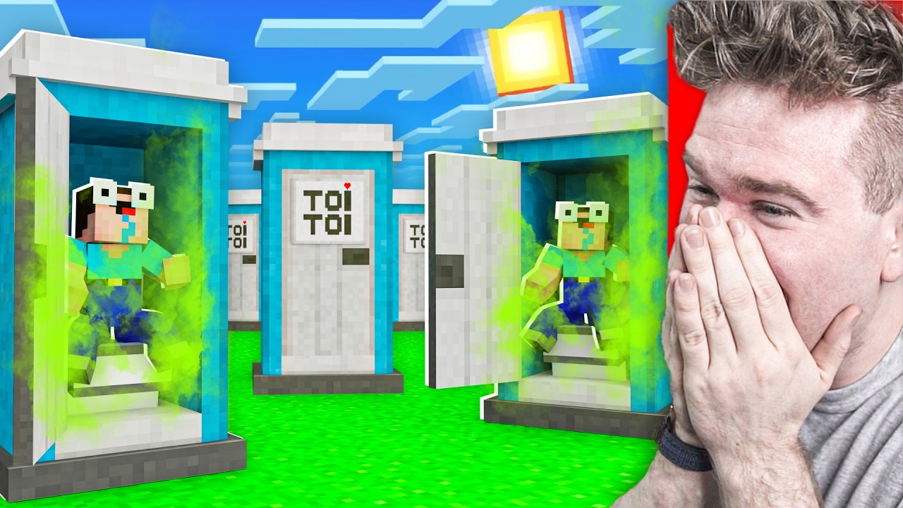 KTO DŁUŻEJ WYTRZYMA w TOI TOI = WYGRYWA | Minecraft Extreme