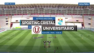 Final, Vuelta | Sporting Cristal (1) vs. Universitario (1) | Partido Completo | Liga1 - 2020