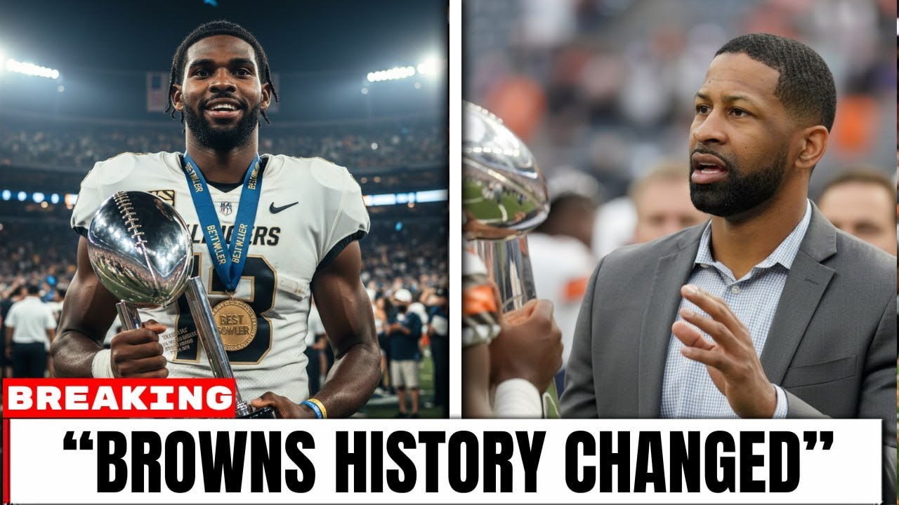 HISTORY MADE: Shedeur Sanders Becomes First Browns Rookie Pro Bowler