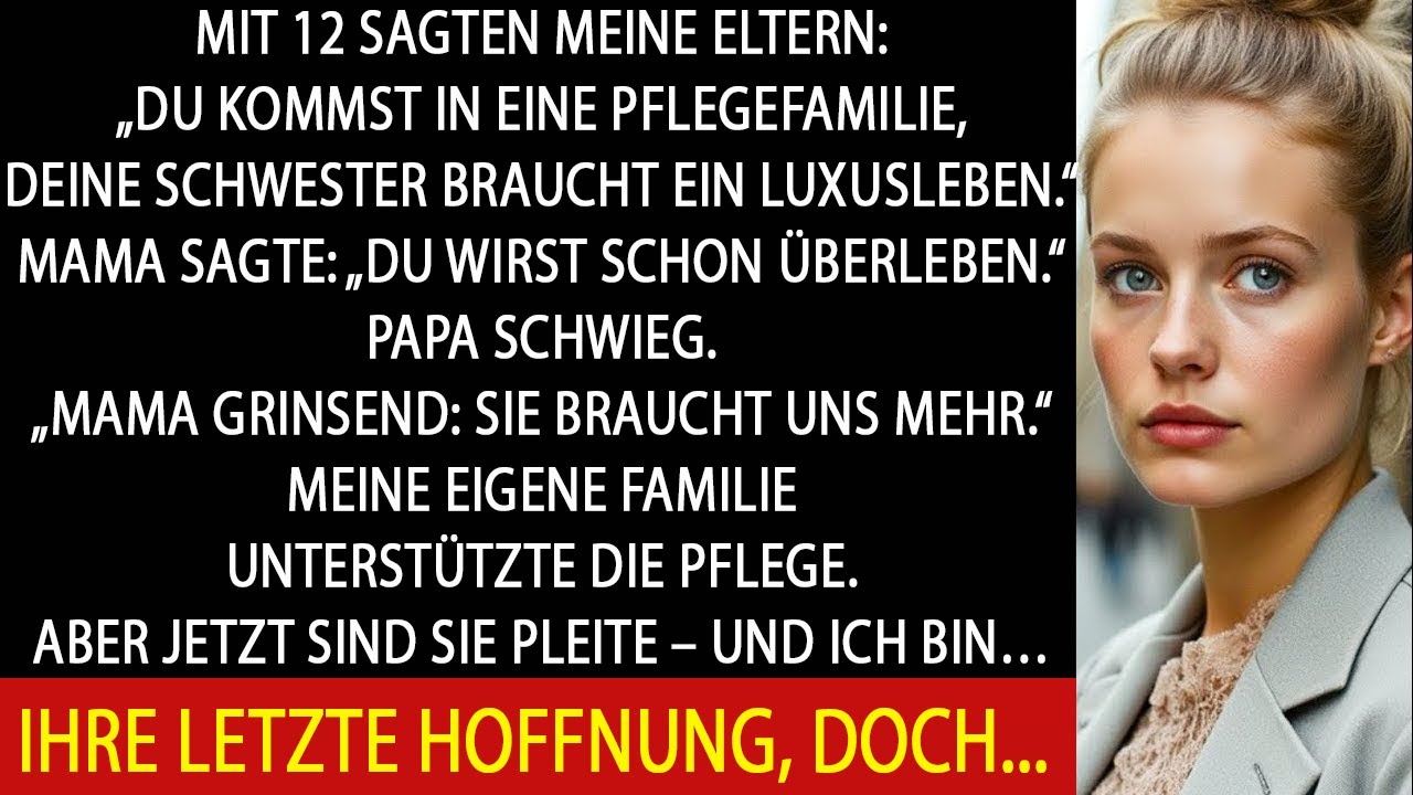 Mit 13 abgeschoben – sie lebten Luxus mit meiner Schwester. Doch dann klopfte ich ans falsche Tor.