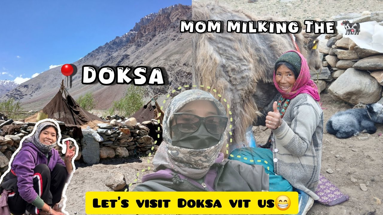 Visit Doksa vth us.|| Last day of Doksa.||Zangskar's Nomadic Shift. 