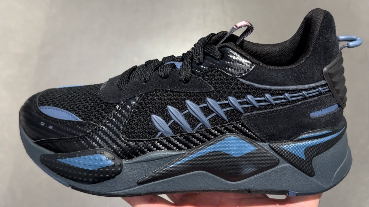 Puma RS-X Marvel Black Panther Shoes - YouTube