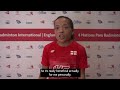 Rachel Choong on topping her singles group at the 4 Nations!