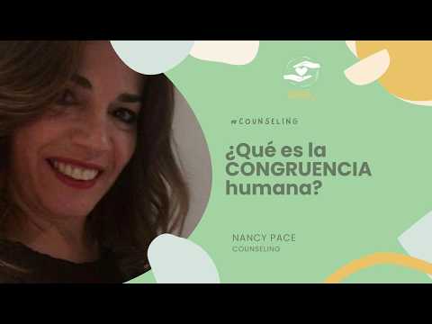 ¿Que es la CONGRUENCIA?  por NANCY PACE (counseling)