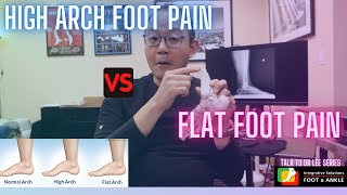 High Arch Vs Flat Foot Pain Manhattan Foot Specialist New York Podiatrist Drleefoot