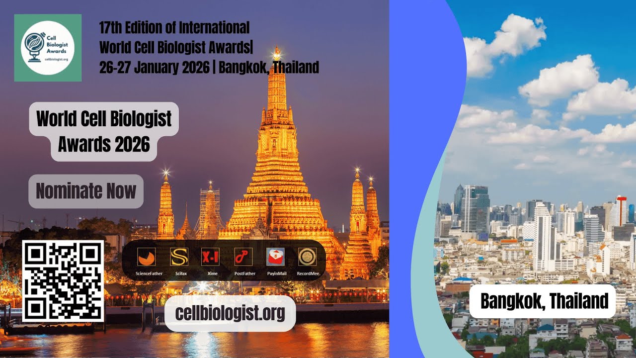 World Cell Biologist Awards by World Researcher Awards #cellbiology #biology