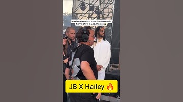 Justin & Hailey Bieber Spotted TOGETHER at Martin Garrix Show 😱🔥