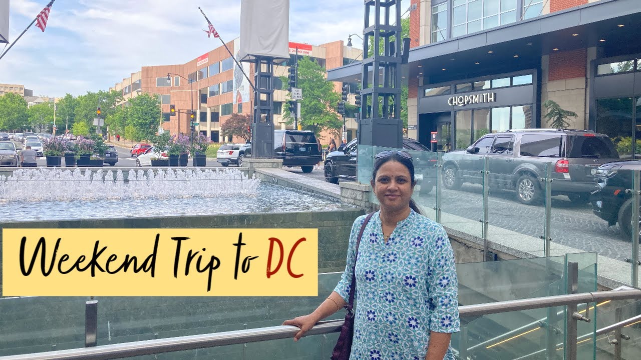 Weekend Trip To Washington DC | America Telugu Vlogs