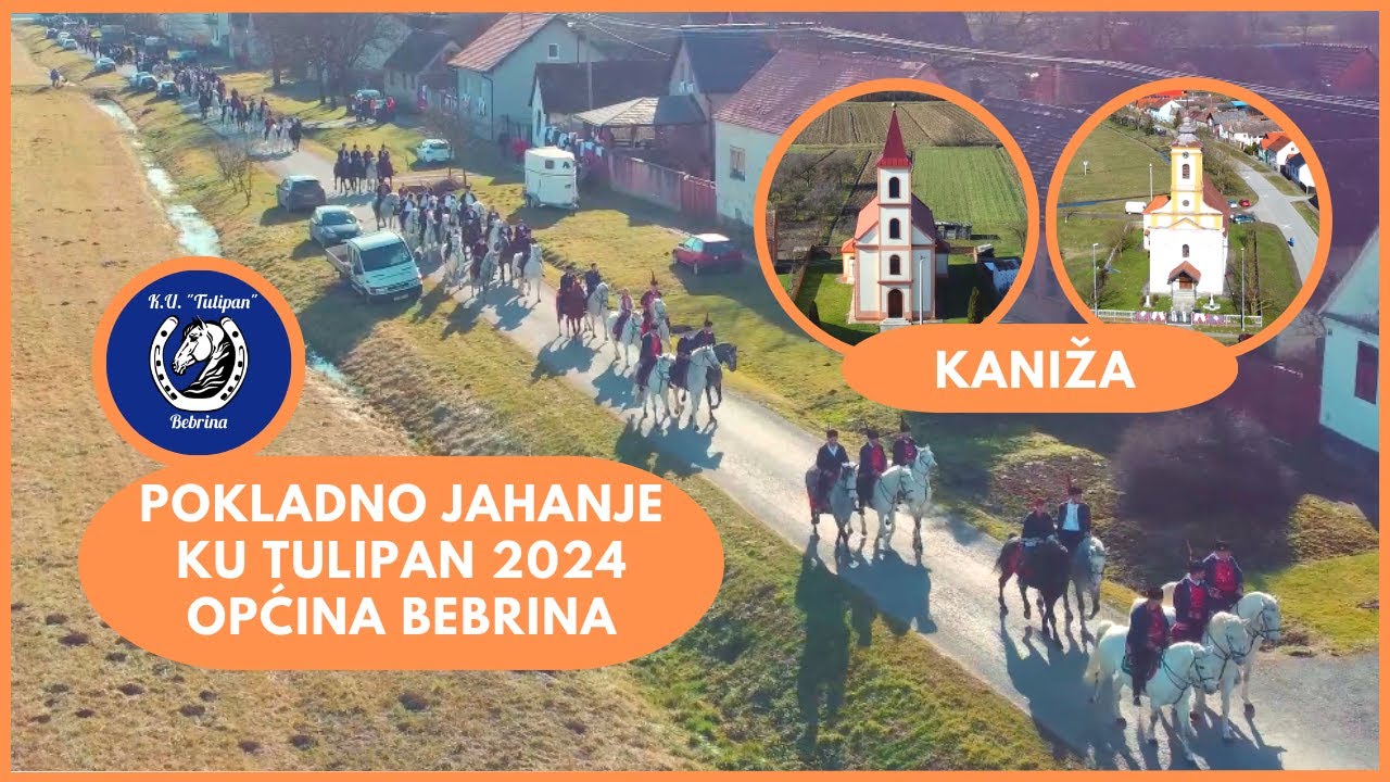 Pokladno jahanje Općina Bebrina KU TULIPAN 2024.G.
