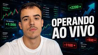 Operando NASDAQ Ao Vivo (+1.000 USD de Lucro)