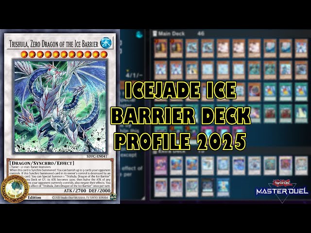Icejade Ice Barrier Deck Profile 2025 | Yu-Gi-Oh! Master Duel - YouTube Icejade Ice Barrier Deck Profile 2025 | Yu-Gi-Oh! Master Duel - YouTube