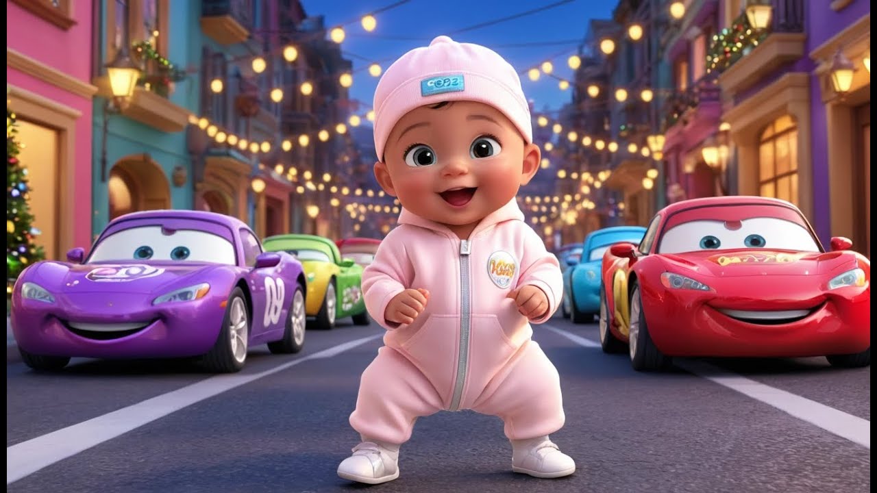 Color Cars New Year Adventure | Fun New Year Song for Toddlers & Preschoolers