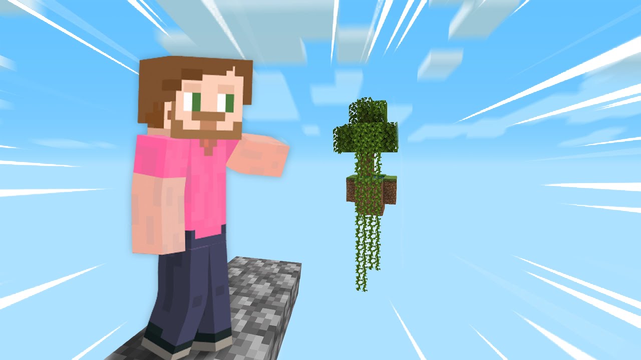 Finding New Islands In Minecraft Skyblock 1.16!