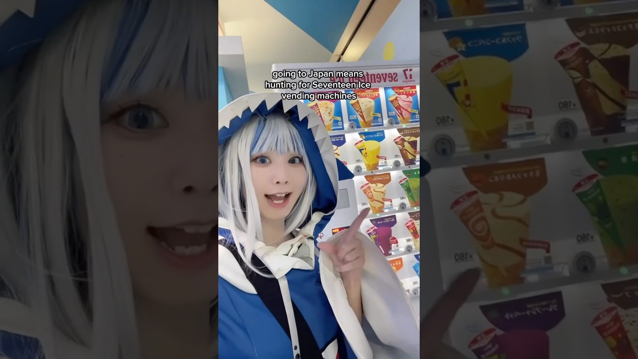 treat urself some ice cream cuz this week is very hot 🫠🍨🍦 [Gawr Gura Cosplay]