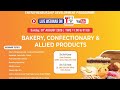 Online Webinar-Bakery, Confectionary & Allied Products