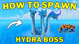 How To Spawn Hydra in King Legacy | King Legacy Hydra Spawn Time | Roblox screenshot 3