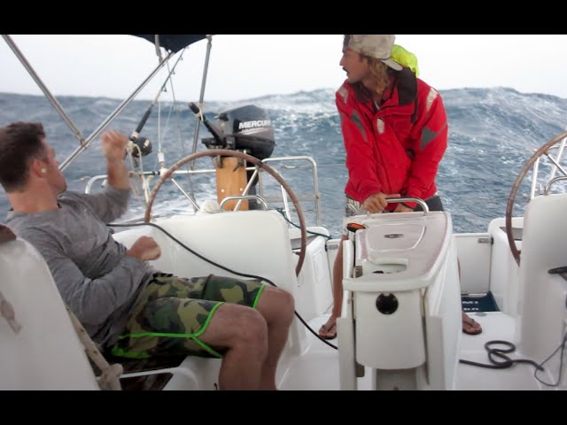 43 knots, bye bye Rileys Jocks (Sailing La Vagabonde) Ep. 31