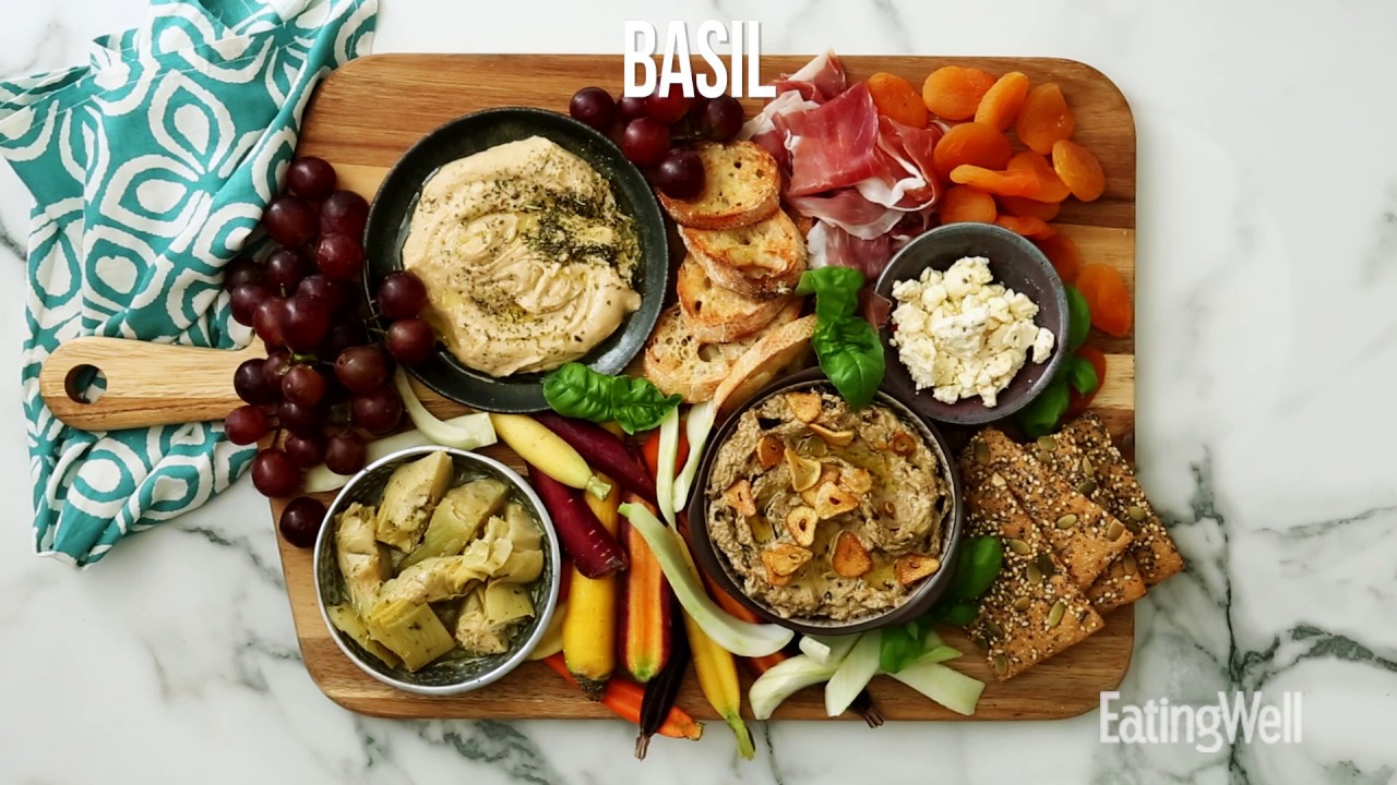 How to Make a Mediterreanean Appetizer Board | EatingWell