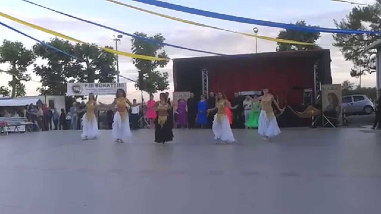 Aisha Danza del Ventre Diretta da Sara Paniccia' Collelauro 2015