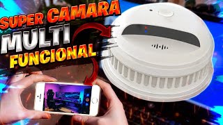 Nueva CAMARA Oculta en DETECTOR de HUMO 2025 / GRABA FULL y SUPER FUNCIONES! screenshot 2