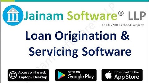 Jainam Software Full Demo | Loan Origination System | Loan Servicing System | Complete Features Demo