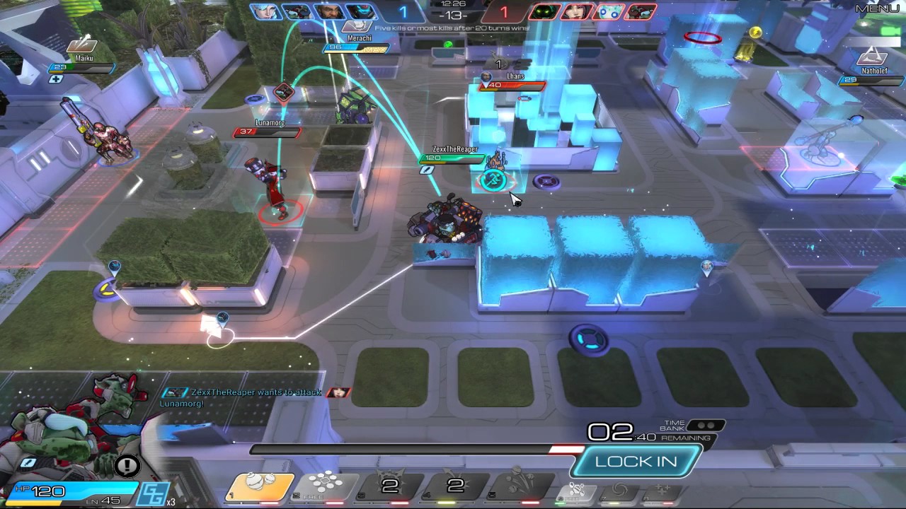 Atlas Reactor: Gremolitions Gameplay "Explosions Everywhere"