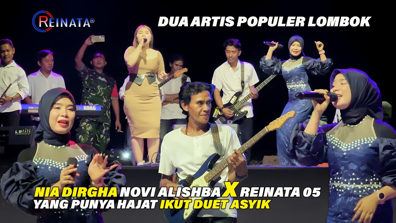 Nia Dirgha Dapat Undangan Manggung Bareng Novi Alishba Di Iringi Musik Reinata 05 Live Dasan Bile
