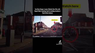 Sun Glare Danger: Learner Blinded, Near Miss with Moped Rider! #LearnerDriver #DrivingTest #driving