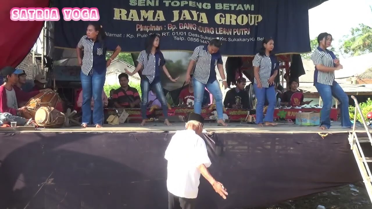 Jaipongan Topeng  Rama Jaya Group 18 Maret 2023