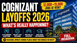 🚨 Cognizant Layoffs 2026 Explained! #Cognizant #Layoffs2026 #AIJobs #ITJobs #ProjectLeap #TechNews