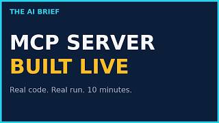 Build Your First MCP Server in 10 Minutes | Hands-On