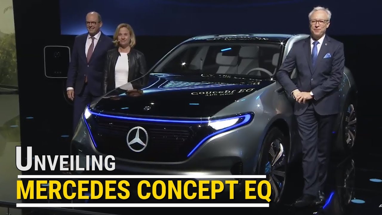 Mercedes-Benz showcases the Concept EQ at Auto Expo 2018