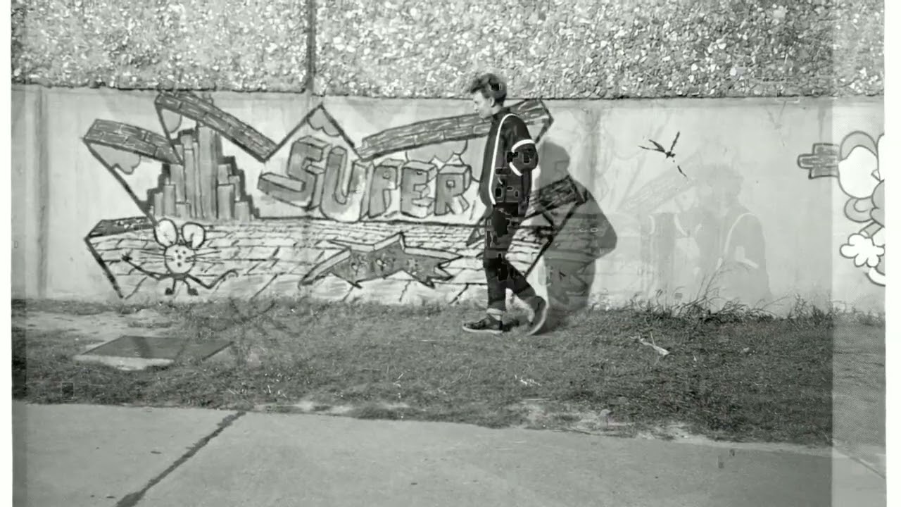 Fotografische Reise startet 1985 in der DDR mit Graffiti - höchst Illegal