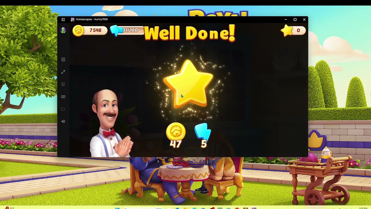 Homescapes Level 37 + Mini Game | F2P Tips & Audio Talkthrough