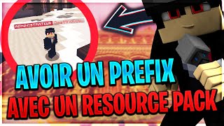 🌠 COMMENT AVOIR UN GRADE PERSONNALISÉ AVEC UN RESOURCE PACK | 1.15 - 1.19