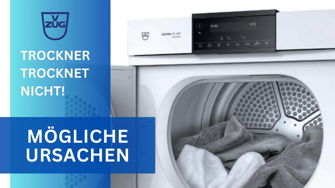 Aeg 7000 Series Kombi Trocknet Nicht 🔴 V-Zug Adora TL WP Trockner trocknet nicht richtig? Hier sind einige