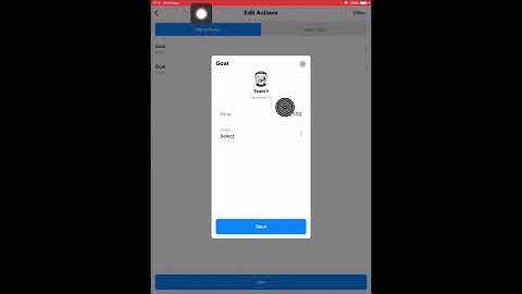 QS Football Pro : How to use the edit action section