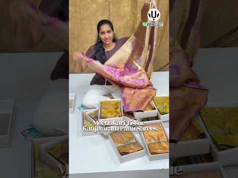Tissue Kanjivaram Pattu Sarees Just 16000/- Grab The Deal || Usha Designers #saree #onlineshopping