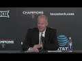 Colorado Men's Basketball Postgame Press Conference at Texas Tech | 211.26