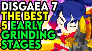 Disgaea 7 The 5 BEST EARLY Farming Stages For EXP, HL, Mana And Proficiency