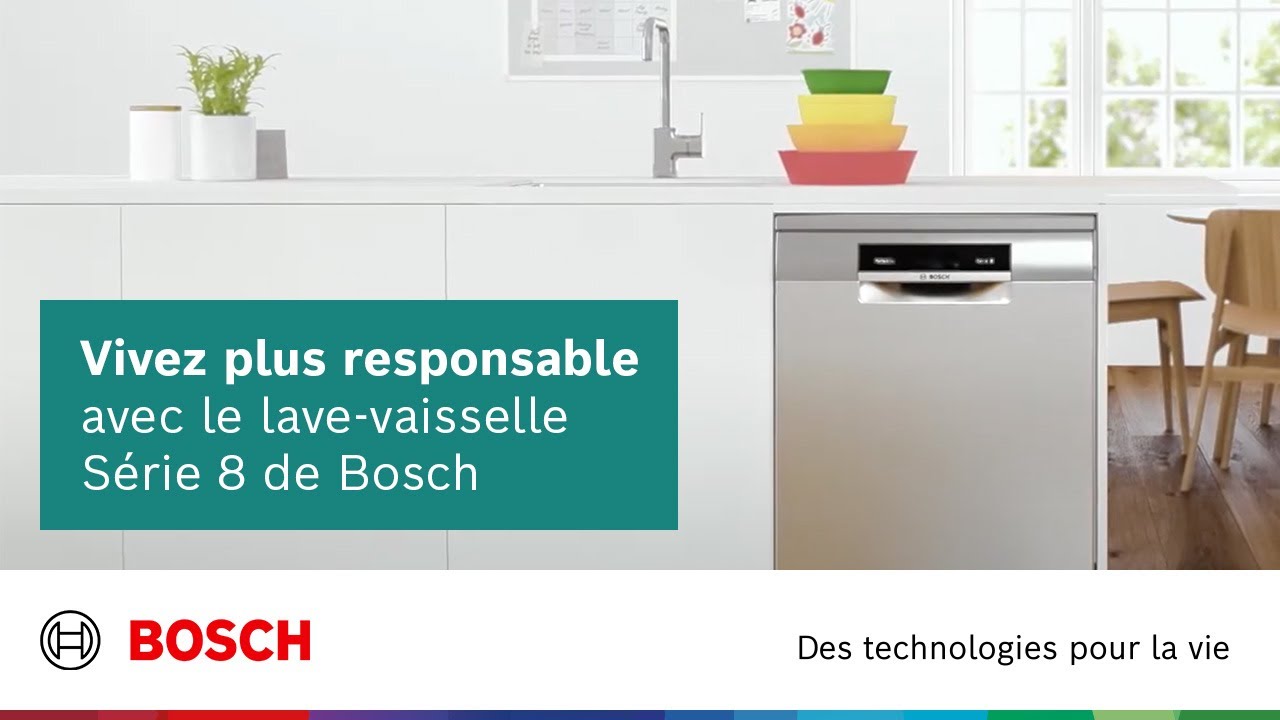 Tout savoir sur le lave-vaisselle Bosch Série 8 SMV88TX46E