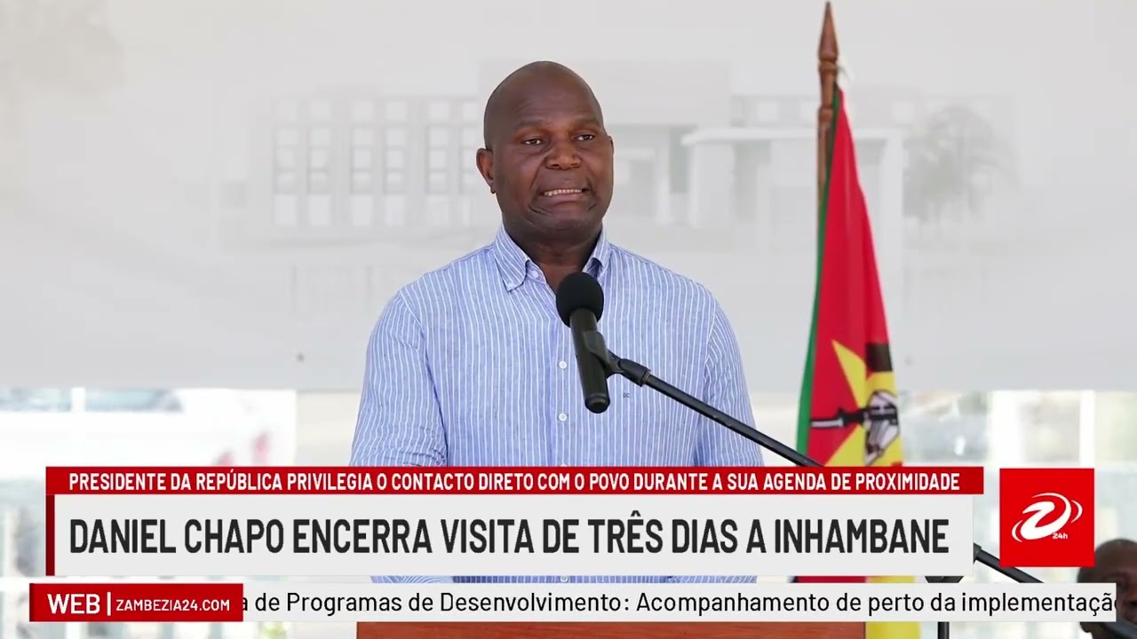 PRESIDENTE DA REPÚBLICA CUMPRE ETAPA DE 03 DIAS DE TRABALHO EM INHAMBANE| TV Zambézia 24h