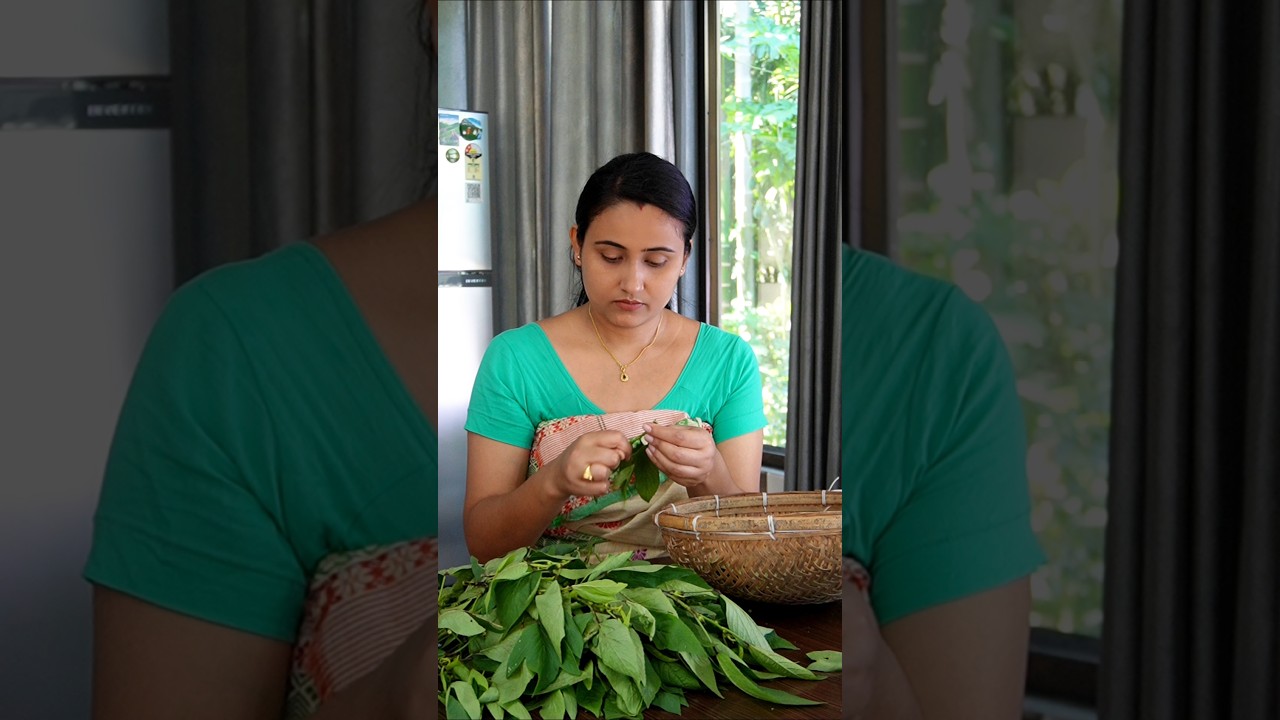 Taste of Bodo Cuisine: 🐟Fish & Roselle leaves🍃